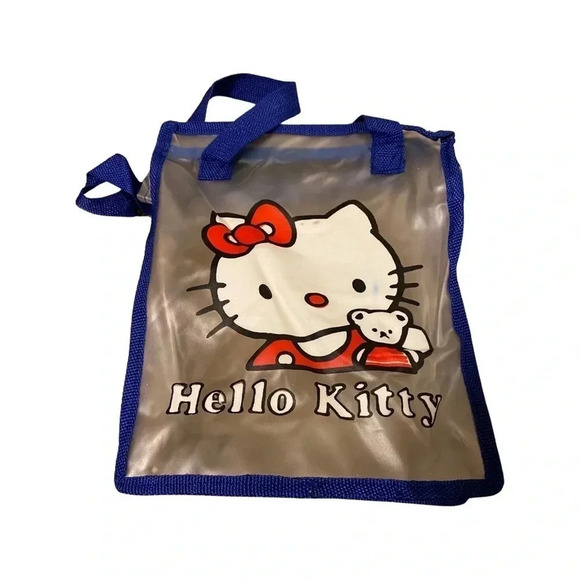 Hello Kitty Plastic Shopper Tote - Picture 1 of 4